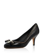 Salvatore Ferragamo Women's Carla Leather High-heel Pumps