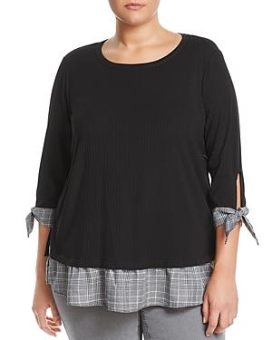 Status By Chenault Plus Layered Look Top