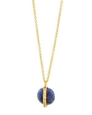 Gorjana Brinn Shimmer Adjustable Pendant Necklace, 18