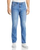 7 For All Mankind Slimmy Squiggle Slim Fit Jeans In Fairweather
