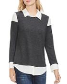 Vince Camuto Layered Look Top