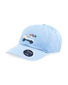 Smathers & Branson Cotton Ice Cream Truck Needlepoint Hat