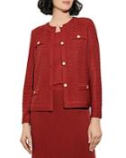 Misook Rib Knit Jacket