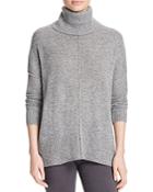 Aqua Cashmere Twist Oversize Turtleneck Cashmere Sweater - 100% Exclusive