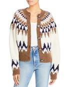 Frame Fair Isle Cardigan