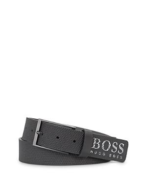 Boss Hugo Boss Men's Tino Embossed Logo Belt