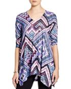 Nally & Millie Exclusive Scarf Print Tunic