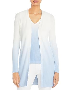T Tahari Ombre Open Front Cardigan