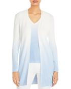 T Tahari Ombre Open Front Cardigan