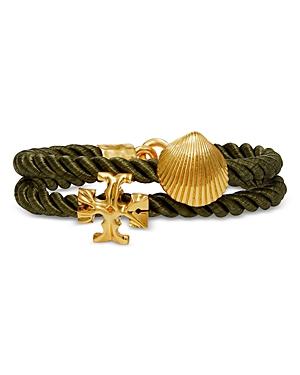 Tory Burch Shell Logo Rope Bracelet