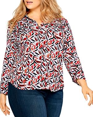 Nic And Zoe Plus Petal Sprinkle Live Shirt