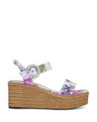 Jimmy Choo Women's Mirabelle Espadrille Platform Wedge Sandals