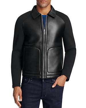 Boss T-corvis Bonded Leather Jacket