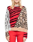 Zadig & Voltaire Delly Animal-print Sweater