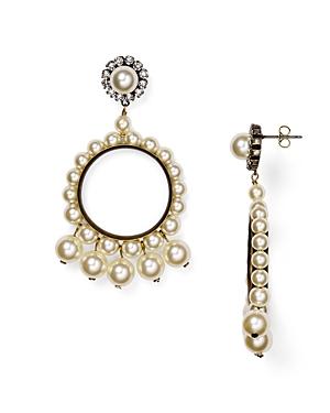 Marc Jacobs Swarovski Crystal Drop Earrings