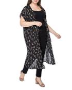 B Collection By Bobeau Curvy Brianna Floral Duster Kimono - 100% Exclusive