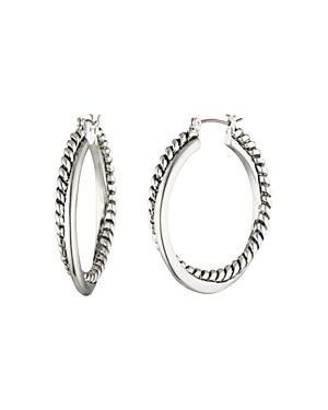 Lauren Ralph Lauren Twist & Spiral Hoop Earrings