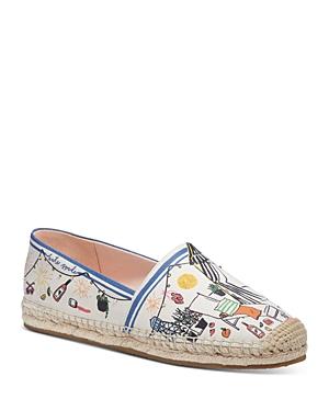 Kate Spade New York Women's Rooftop Canvas Espadrille Flats