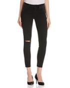 Paige Verdugo Skinny Ankle Jeans In Black Fog - 100% Exclusive