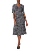 Hobbs London Frankie Printed Jersey Dress