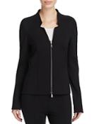 Basler Slim Fit Zip Front Jacket