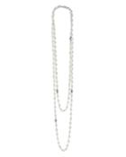 Lagos Sterling Silver Luna Cultured Freshwater Pearl Strand Necklace, 36