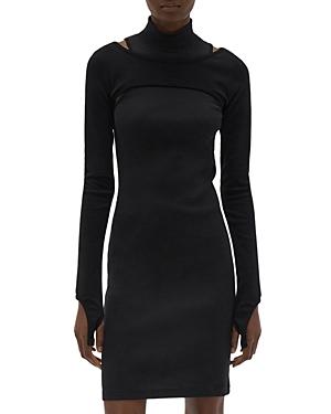 Helmut Lang Rib Cutout Dress