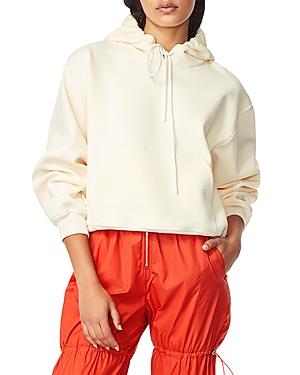 Herve By Herve Leger Bonded Pullover Hoodie