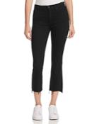 Mother Insider Crop Step Fray Jeans In Not Guilty