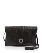 Halston Heritage Grace Ruched Oversize Clutch