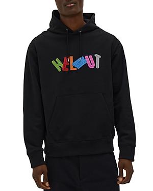 Helmut Lang 3d Logo Hoodie
