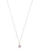 Bloomingdale's Amethyst & Diamond Pendant Necklace In 14k Rose Gold, 16 - 100% Exclusive