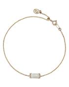 Bloomingdale's Opal & Diamond Accent Chain Bracelet In 14k Yellow Gold - 100% Exclusive