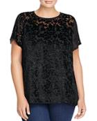 Lucky Brand Plus Burnout Top