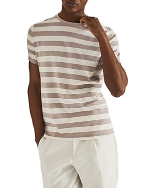 Reiss Westminster Mercerized Striped Regular Fit Tee