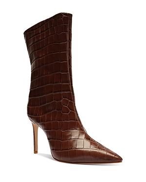 Schutz Women's Mary Pointed Toe High Heel Booties