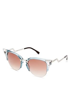 Fendi Iridia Cat Eye Sunglasses, 52mm
