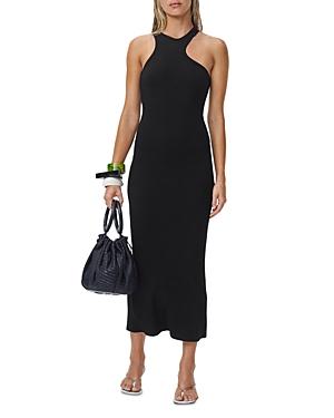 Simon Miller Mawga Black Midi Dress
