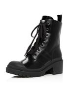 Marc Jacobs Women's Bristol Leather Lace Up Booties