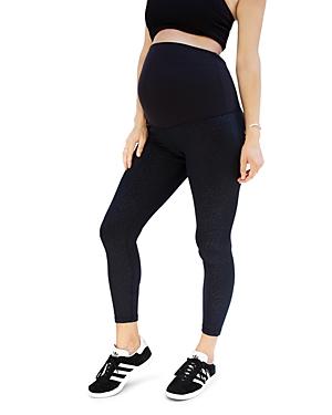 Ingrid & Isabel Maternity Embossed Leopard Leggings