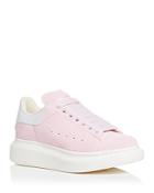 Alexander Mcqueen Women's Oversized Leather Heel Detail Sneakers