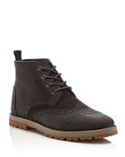 Toms Leather Brogue Boots