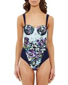 Ted Baker Entangled Enchantment Underwire One-piece Swimsuit