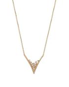 Bloomingdale's Diamond Curved V Statement Necklace In 14k Yellow Gold, 0.50 Ct. T.w. - 100% Exclusive