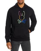 Psycho Bunny Leo Embroidered Logo Pullover Hoodie