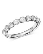 Bloomingdale's Classic Prong-set Diamond Band In 14k White Gold, 1.0 Ct. T.w. - 100% Exclusive