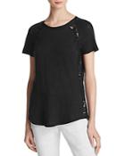 Rebecca Taylor Lace Panel Tee