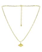 Bloomingdale's Marc & Marcella Diamond Evil Eye Pendant Necklace In 18k Gold Plated Sterling Silver, 0.03 Ct. T.w, 16-18 - 100% Exclusive