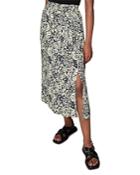 Whistles Graphic Floral Pull On Skirt