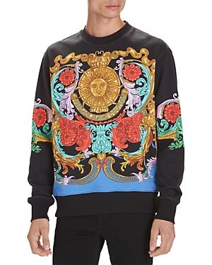 Versace Jeans Couture Garland Sun Baroque Print Sweatshirt